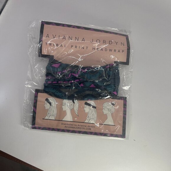 💥Avianna Jordyan Tribal Print Headwrap – Stylish & Bold Fashion Accessory - Picture 1 of 5